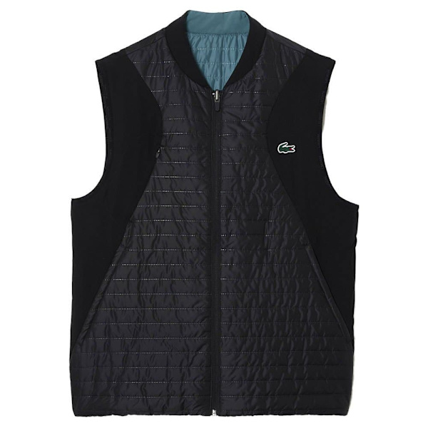Lacoste Bh9266 Vest Sort 52 Mand