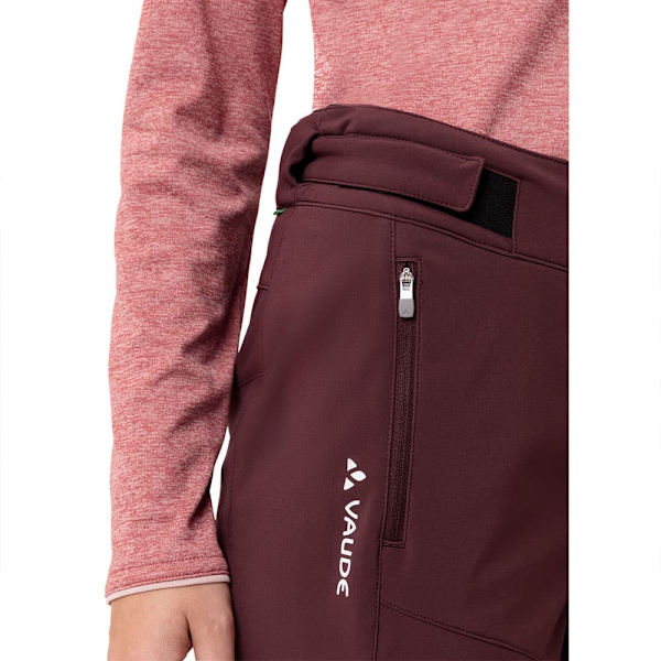 Vaude Elope Softshell Byxor Lila 38 / Regular Kvinna