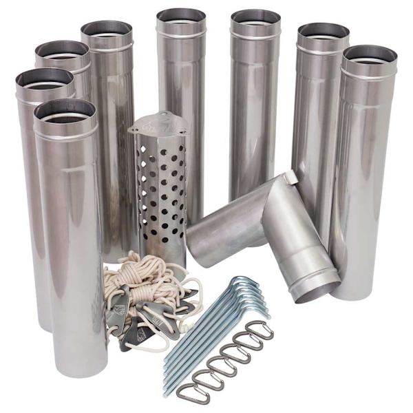 Nordisk Torden Chimney Pipe Set Søvfarvet