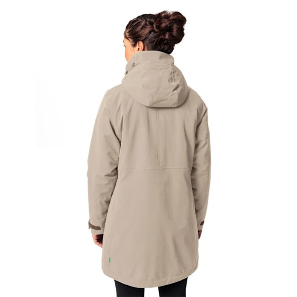 Vaude Parka Skomer Wool Ii Beige 42 Kvinde