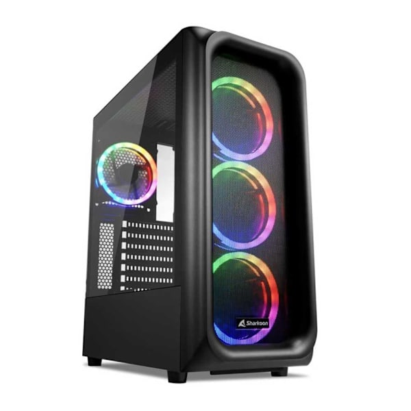 Sharkoon Tårnkasse Tk5m Rgb Svart