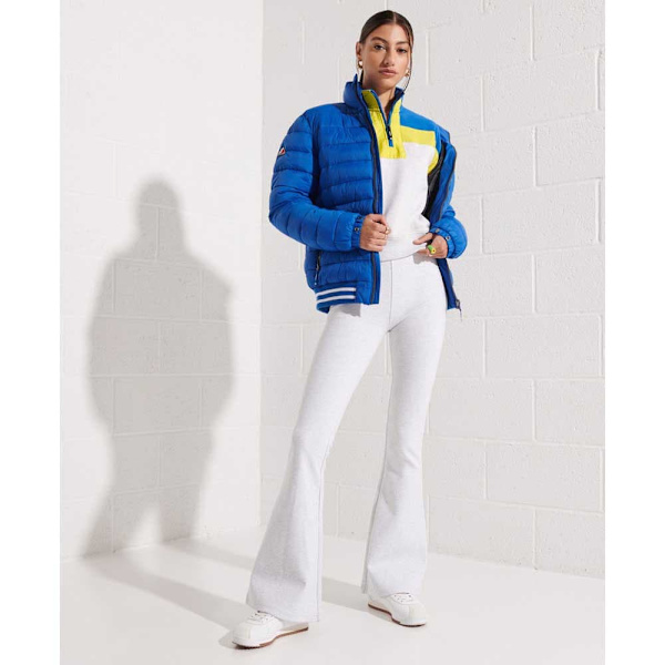 Superdry Mountain Sport Flare Jogger Vit M Kvinna