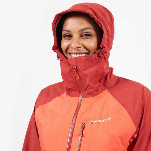 Montane Jakke Pac Plus Xt Rød 38 Kvinde