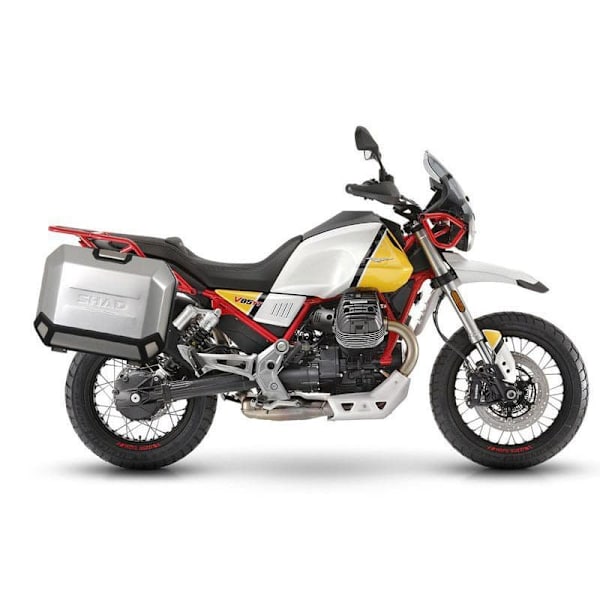 Shad 4p Moto Guzzi V85tt Sida Fall Passande Moto Guzzi V85tt Svart