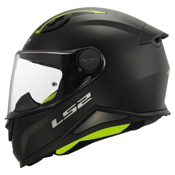 Ls2 Ff812 Kid Solid Fullface-hjelm Sort M