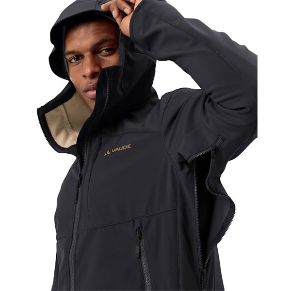 Vaude Roccia Ii Softshelljakke Sort 2XL Mand
