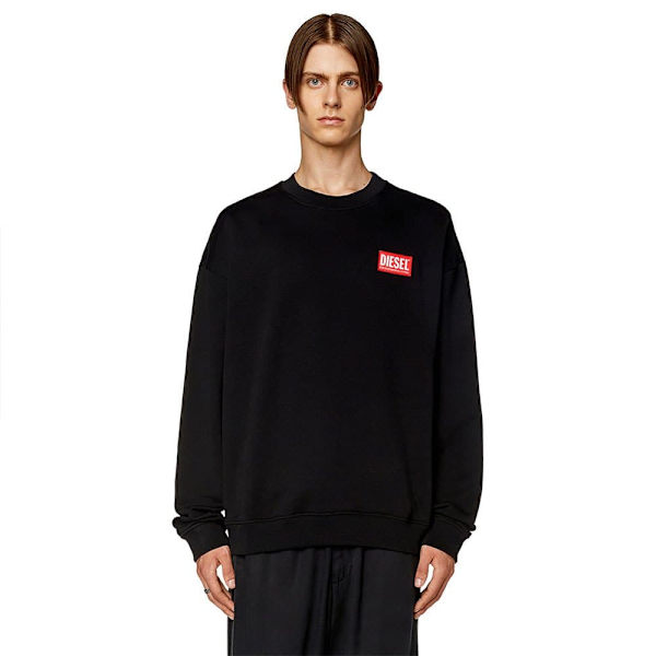 Diesel Sweatshirt Nlabel L1 Sort L Mand
