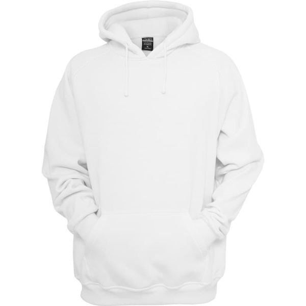 Urban Classics Sweatshirt Blank Gt Hvid 4XL Mand