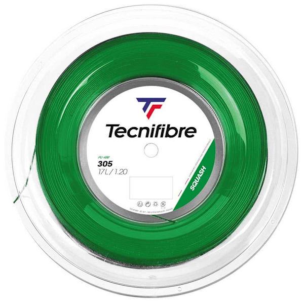 Tecnifibre Squashrullsnöre 305 110 M Grönt 1.20 mm