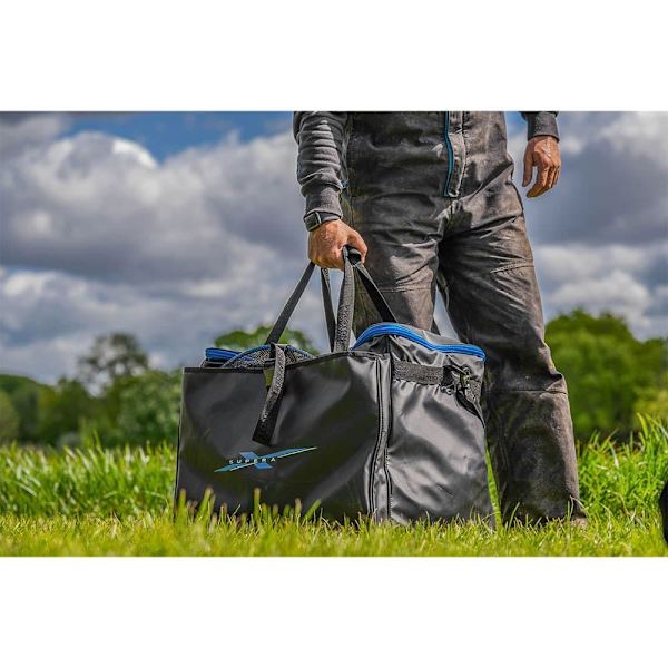 Preston Innovations Net Taske Supera X Sort