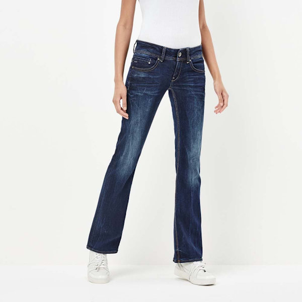 G-star Jeans Midge Mid Waist Bootcut Blå 30 / 32 Kvinde