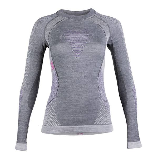 Uyn Fusyon Langærmet Baselayer Grå S-M Kvinde