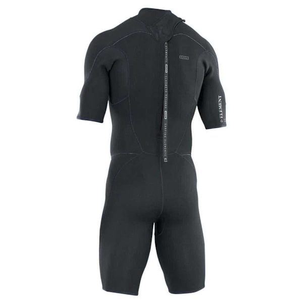 Ion Shorty Med Lynlås Bagpå Element 2/2 Mm Sort XL