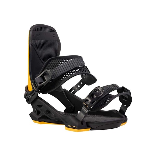 Arbor Hemlock Snowboardbindinger Sort M