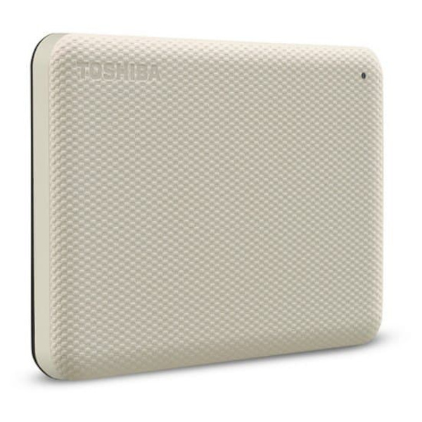 Toshiba Extern Hårddisk Hårddisk Canvio Advance 4tb Beige