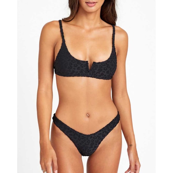 Rvca Bikinitopp Wild V Wire Svart L Kvinna