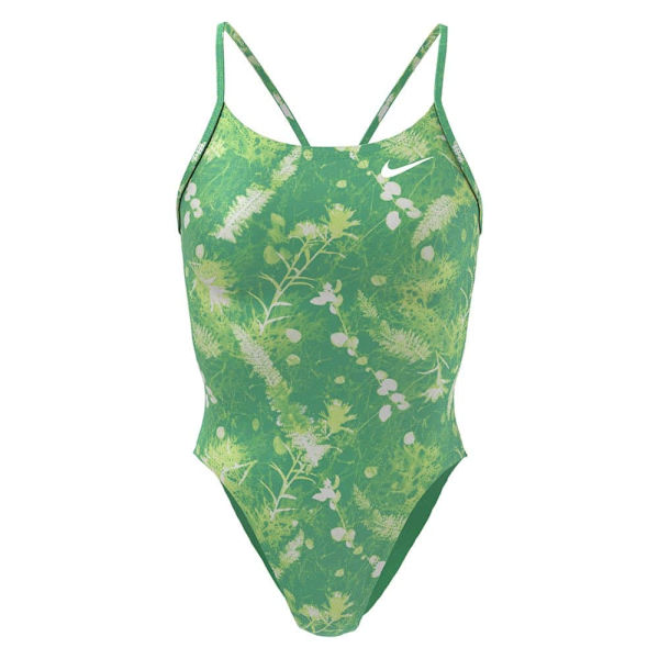 Nike Swim Cut Out Badetøj Grøn 30 Kvinde