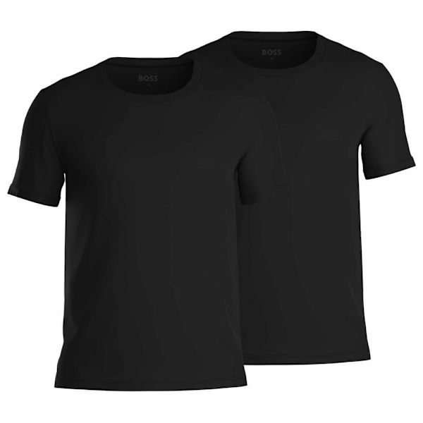 Boss Comfort T-shirt Med Korte ærmer 2 Enheder Sort L Mand