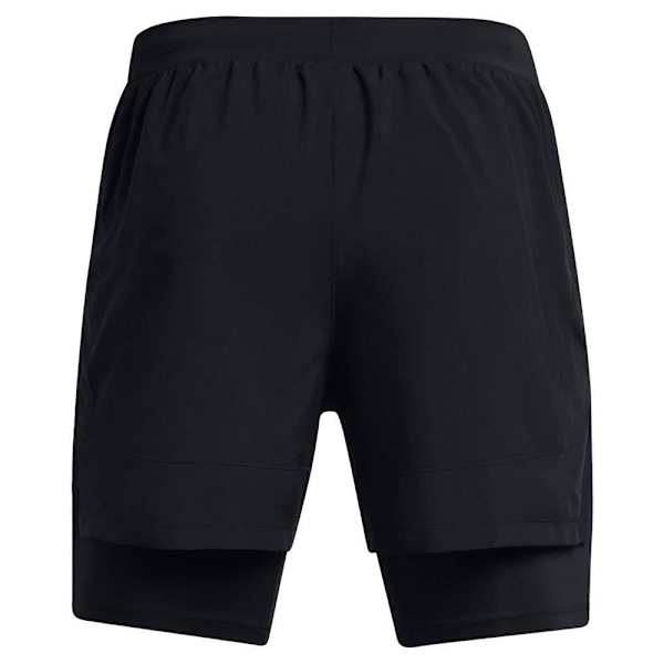 Under Armour Launch 5in 2-in-1 Shorts Blå 2XL Mand