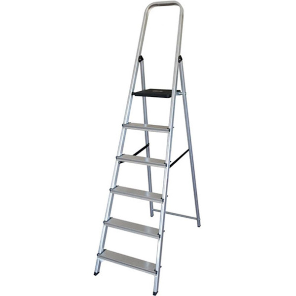 Antia Stegtrappa 6 198x47.5x12 Centimeter Silver