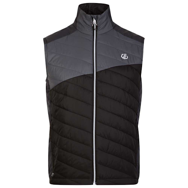 Dare2b Fleece Med Fuld Lynlås Touring Sort,Grå M Mand