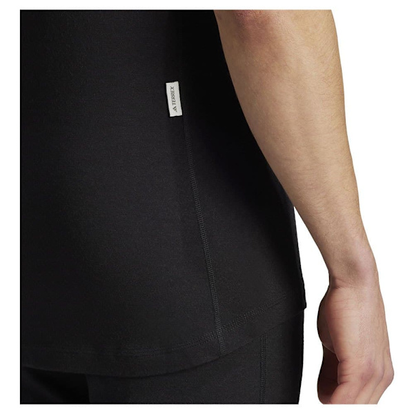 Adidas Lyhythihainen T-paita Xperior Merino 200 Baselayer Musta M Mies