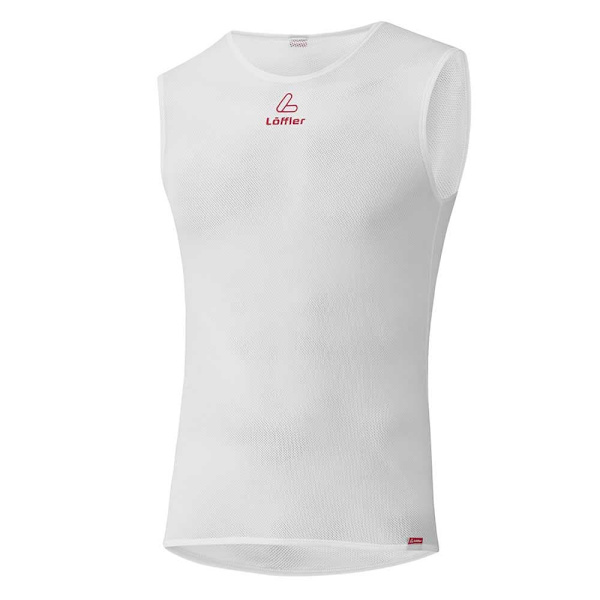 Loeffler Ärmlös T-shirt Transtex® Light+ Vit 48 Man
