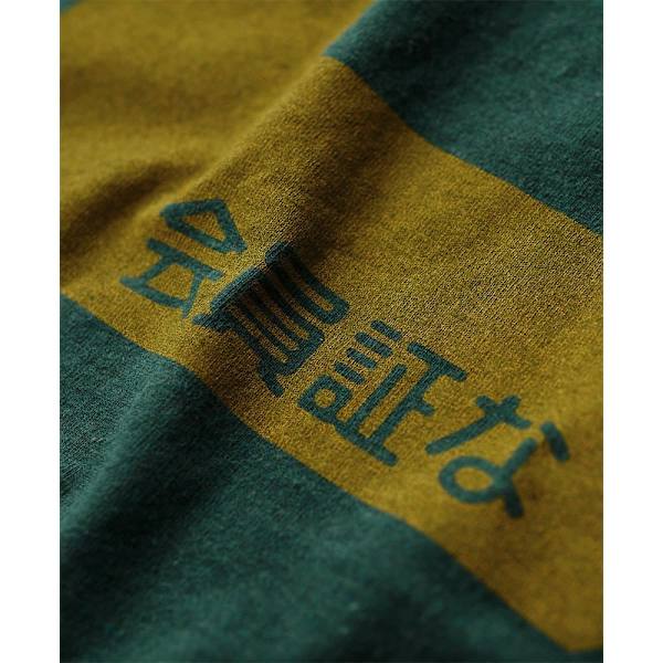 Superdry Osaka Graphic T-shirt Med Korte ærmer Grøn 2XL Mand