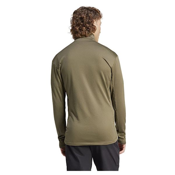 Adidas Mt Lt Fleecejacka Med Dragkedja Grönt S Man
