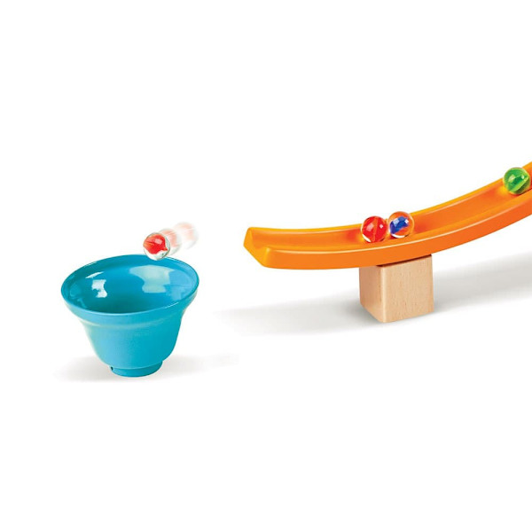 Hape Temppuja Twists Marble Track N Monivärinen