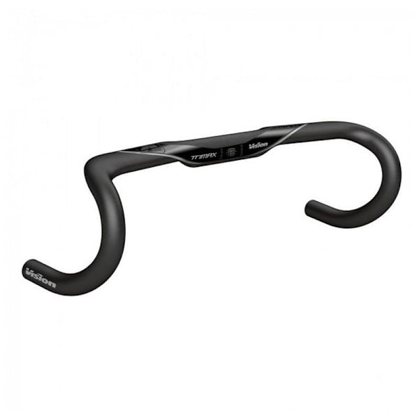Vision Aluminium Trimax Aero Di2 125 Mm Dråbe Handlebars Sort 31.8 mm / 420 mm