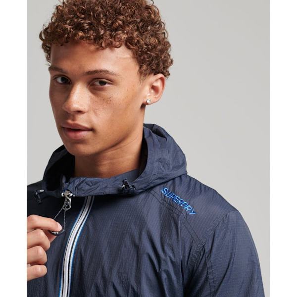 Superdry Jakke Code Sl Lightweight Blå 2XL Mand