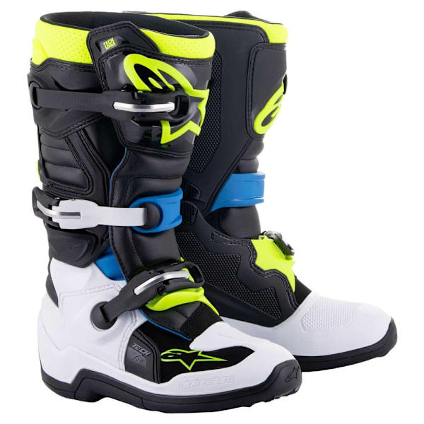 Alpinestars Tech 7s Terrængstøvler Hvid,Sort EU 38 Dreng