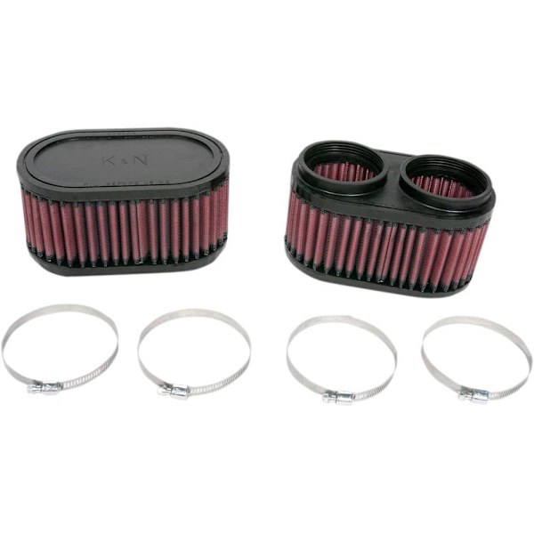K+n Ru-2922 Luftfilter Sort
