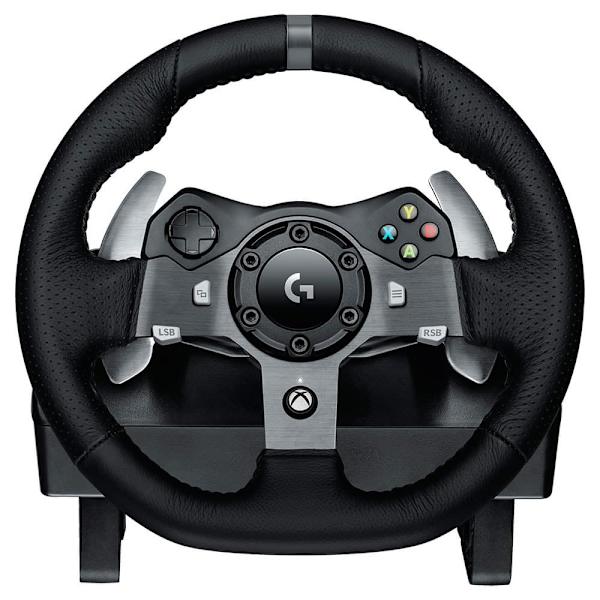 Logitech Hjul+pedaler Driving Force G920 Pc/xbox Sort