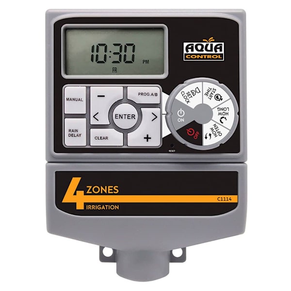 Aqua Control 74556 4 Zon Programmerare Grå