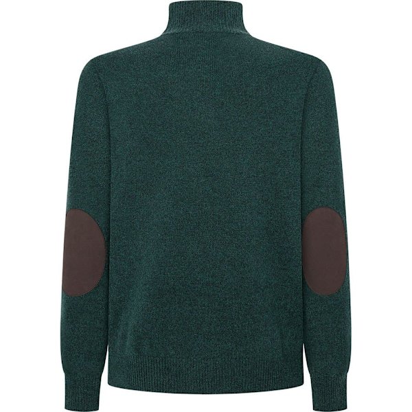 Hackett Lambswool Halv Dragkedja Tröja Grönt XL Man