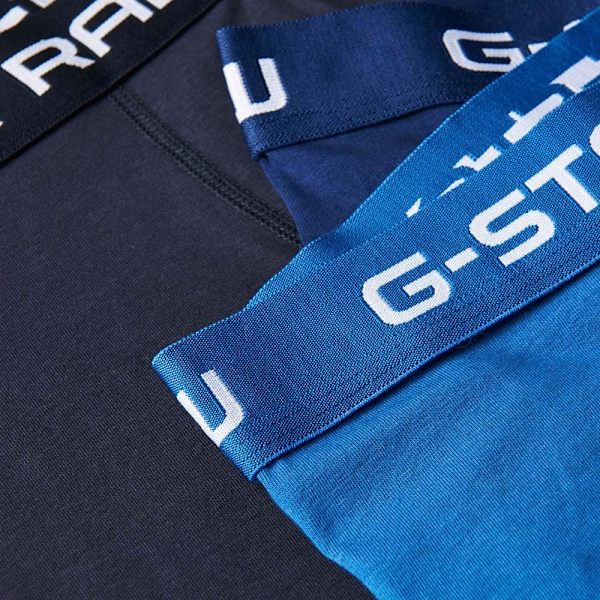 G-star Boxare Classic 3 Enheter Blå M Man