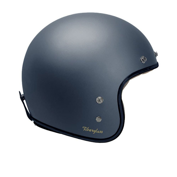 Garibaldi G02x Fiberglass öppen Hjälm Blå S
