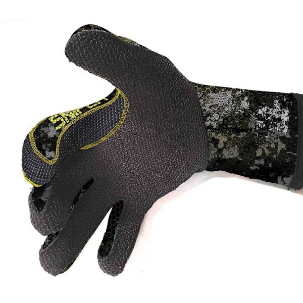Epsealon Käsineet Tactical Stealth Sniper 3 Mm Keltainen,Musta,Harmaa M