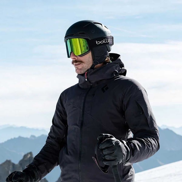 Bolle Nevada Skidglasögon Svart Green Emerald/CAT3-1