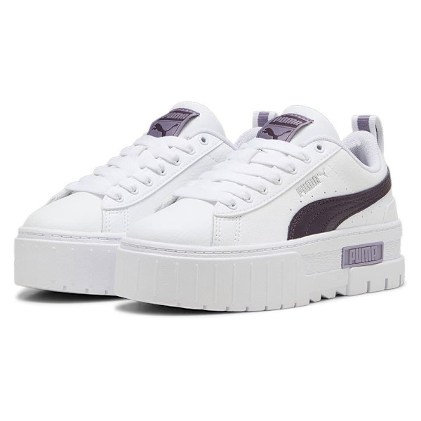 Puma Mayze Lth Skor Vit EU 37 Pojke