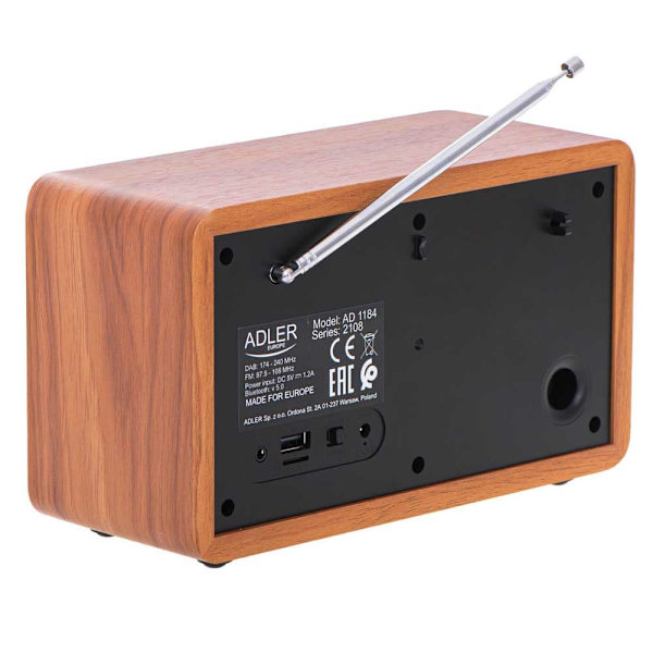 Adler Ad 1184 Bærbar Radio