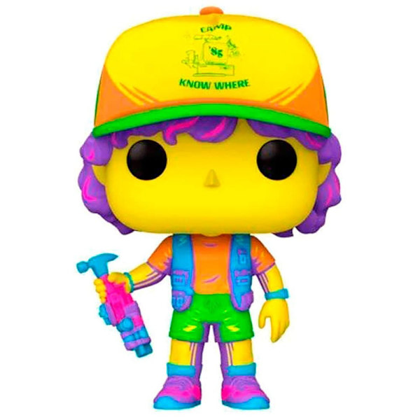 Funko Pop Stranger Things Dustin In Beef Black Light Exclusive Flerfarvet