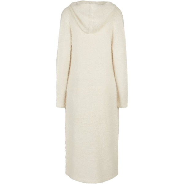 Urban Classics Hooded Feather-big Jakke Hvid 4XL Kvinde