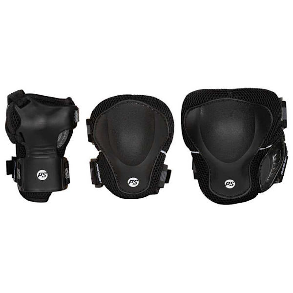 Powerslide Pro Pro Tektiv Uppsättning Svart L