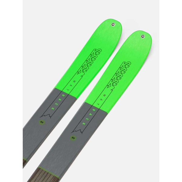 K2 Touring Ski Wayback 89 Grøn 167