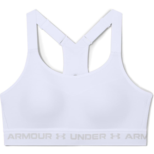 Under Armour Sports-bh Med Høj Effekt Crossback Hvid 40 / D Kvinde