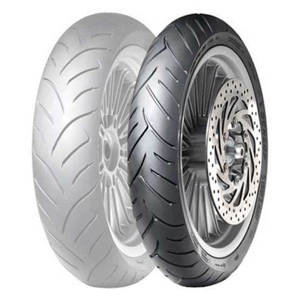 Dunlop Scootsmart 54p Tl Scooterens For-/baghjul Sort 100 / 80 / R14