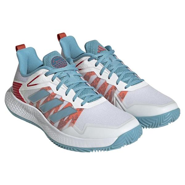 Adidas Alla Hovskor Defiant Speed Clay Vit EU 41 1/3 Kvinna